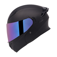 Casque de moto modulaire à visière relevable intégrale, double visière VF302, homologué DOT pour adultes, hommes et femmes