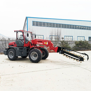 Taian Multifunction Telescopic Front End Loader TL2500 <strong>Earth</strong>-<strong>Moving</strong> <strong>Machinery</strong> Farm Mini Loader With Multiple Attachments - Product Image 3