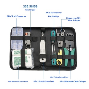 Testeur de réseau professionnel double usage RJ45/RJ11 avec localisateur de ligne – Vente directe usine - Product Image 3