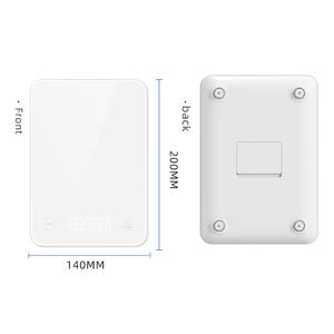 Akıllı ev Mini dijital mutfak Bluetooth bağlantısı için gıda ölçeği cam LCD APP önlemleri 10kg 1g 0.1g pil ROHS sertifikalı - Product Image 6