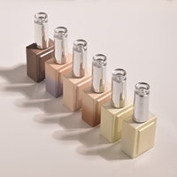 Flacon en verre vide personnalisé pour vernis à ongles UV avec bouchon à pinceau, OEM, vente en gros, sérigraphie, capacité 10 ml