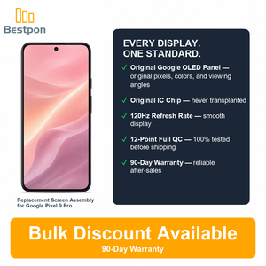 Repuesto de Pantalla OLED para Google <span class=keywords><strong>Pixel</strong></span> 9 Pro, Panel Original + Cristal Reemplazado, Control de Calidad de 12 Puntos - Product Image 3