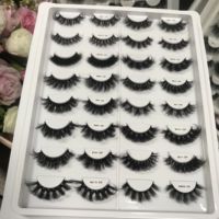 Cils Naturels En Gros Bande Complète Cils De Vison 20mm pour D pour Vegan Sans Cruauté À La Main 0.07MM D'épaisseur Russe