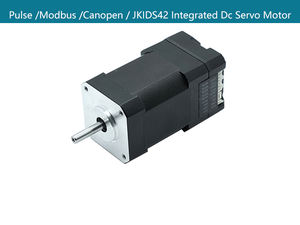 มอเตอร์เซอร์โว DC แบบรวมไดรเวอร์ Jkongmotor รุ่น JKIDS42-P02A 24VDC 0.125Nm 53W RS485 Canopen พร้อมเบรกหรือเกียร์ - Product Image 2