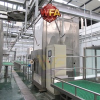 Ligne de production d'abattage de porcs entièrement automatique, capacité personnalisée, équipement de traitement des porcs pour abattoir commercial