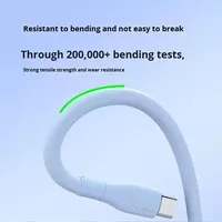 Câble de données TPE Type-C 120W Super Fast Charging pour téléphone portable, voiture, USB, imprimante, écouteurs 6A