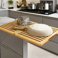 Plat pliable tapis à séchage rapide rouler cuisine polyvalent grande pierre de diatomite nouveau support multifonctionnel antidérapant pour comptoir