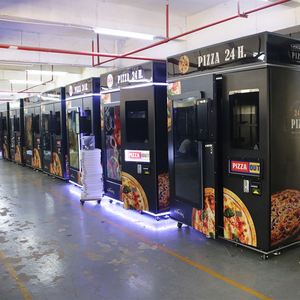 Distributeur automatique de pizzas intelligent à écran tactile commercial, basé sur le cloud, 5G/Wi-Fi, options de paiement multiples, surveillance à distance - Product Image 6