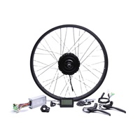 48v750w Bafang G062 Fat Kit de conversion de vélo électrique arrière Roue de moteur sans balais avec jante de 20 ''26''