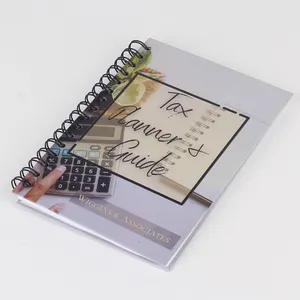 Planner Suppliers Customized Wire-O Financial Budget Finance Planner Journal With Pages Printing Service