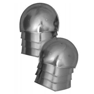 Armadura de Hombro Medieval de Caballero de Cuatro Piezas de Acero Hecha a Mano de Primera Calidad, Decorativa y Usable, Artesanía Metálica de Calidad - Product Image 1