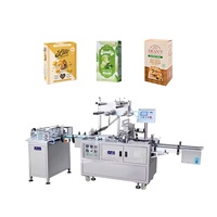 Machine d'emballage en cellophane simple et intuitive avec programme stable pour les boîtes de rouge à lèvres, de poudres compactes et de crayons à sourcils