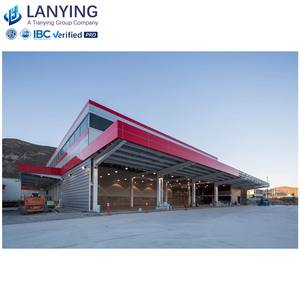 Hiện đại prefab q355b kết cấu thép xây dựng/hội thảo/văn phòng xây dựng đúc sẵn lưu trữ chứng nhận aisc - Product Image 6