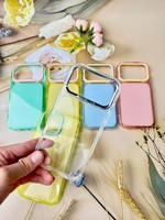 Coque de téléphone transparente effet gelée pour iPhone 18 Pro Max 17 Air 15 14 Plus 13 12 16 Pro Max, protection antichoc pour appareil photo