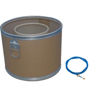 Spécialisé dans la production de. Emballage de bobines de fil de soudure, de barils de fibres pour fil de soudure et de tambours de fibres pour câbles de soudure - Product Image 2