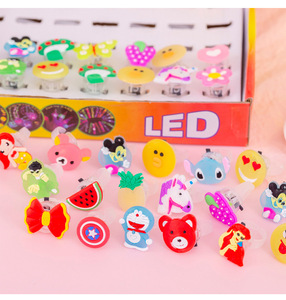 Luminous Toys New Creative Luminous <b>Rings</b> <b>Children</b> Flashing Toy <b>Ring</b> Flash Gifts LED Cartoon Lights Glow Party Christmas Gifts - Product Image 6