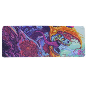 Tapis de souris rectangulaire personnalisé avec impression de super-héros d'anime, bord cousu, antidérapant, pour le jeu et le bureau - Product Image 1