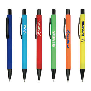 ปากกาลูกลื่นโลหะสีดำ สำหรับโรงแรม รีสอร์ท โฆษณาแบรนด์ โลโก้สั่งทำ - Product Image 5