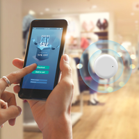 Longue portée longue durée Ip67 personnalisable ibalise Bluetooth basse énergie sans fil localisation Marketing cartographie intérieure pour grand événement