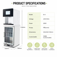 Distributeur de boissons intelligent commercial, distributeur de bubble tea, machine à faire du thé au lait, distributeur de bubble tea commercial