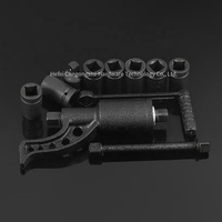 Clé à douille multiplicatrice de couple robuste pour démontage de pneus, clé à écrous de roue pour camion, ensemble d'outils pour économiser l'effort