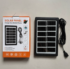 6V 4W <b>Mini</b> <b>Solar</b> <b>Panel</b> Outdoor Waterproof Portable <b>Solar</b> <b>Panel</b> for Mobile Phone Charging - Product Image 3