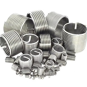 OEM tùy chỉnh 304 vật liệu thép không gỉ <span class=keywords><strong>tangless</strong></span> cuộn dây khóa Metric UNC UNF chủ đề chèn cho nhôm thép không gỉ - Product Image 1