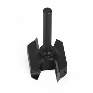 ดอกกัดงานไม้รูปตัว T แบบ 2 ฟลูต ยี่ห้อ Lavie ขนาด 1/4 นิ้ว ทำจากคาร์ไบด์ สำหรับเครื่อง CNC - Product Image 3