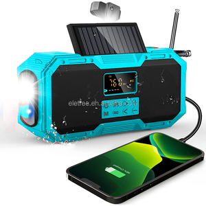 Di động năng lượng mặt trời đài phát thanh de cắm trại Solaire gió lên và DAP cộng với khẩn cấp đài phát thanh năng lượng mặt trời và gió lên với thoa - Product Image 1