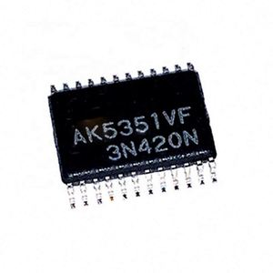 Convertisseur ADC AK5351VF de haute qualité, vente en gros, pas cher, puce originale AK5351VF TSSOP-24 - Product Image 1