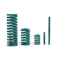 Ressorts plats en acier de taille moyenne, ressorts hélicoïdaux à charge légère, ressorts d'extension plats industriels pour moules de poinçonnage