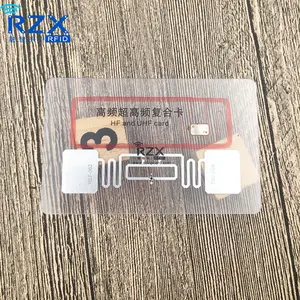 RFID Smart PVC Hybrid Card 125KHz and 13.56 MHz Dual Frequency Composite Card