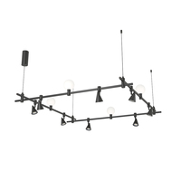 Lustre suspendu en verre soufflé nordique personnalisé, globe à bulles, minimaliste moderne pour salle à manger, salon