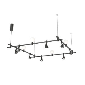 Custom Nordic Creative Hanging <b>Globe</b> Light Pendant Bubble Clear Balls Lighting Minimalist Modern Blown <b>Glass</b> Chandelier - Product Image 4