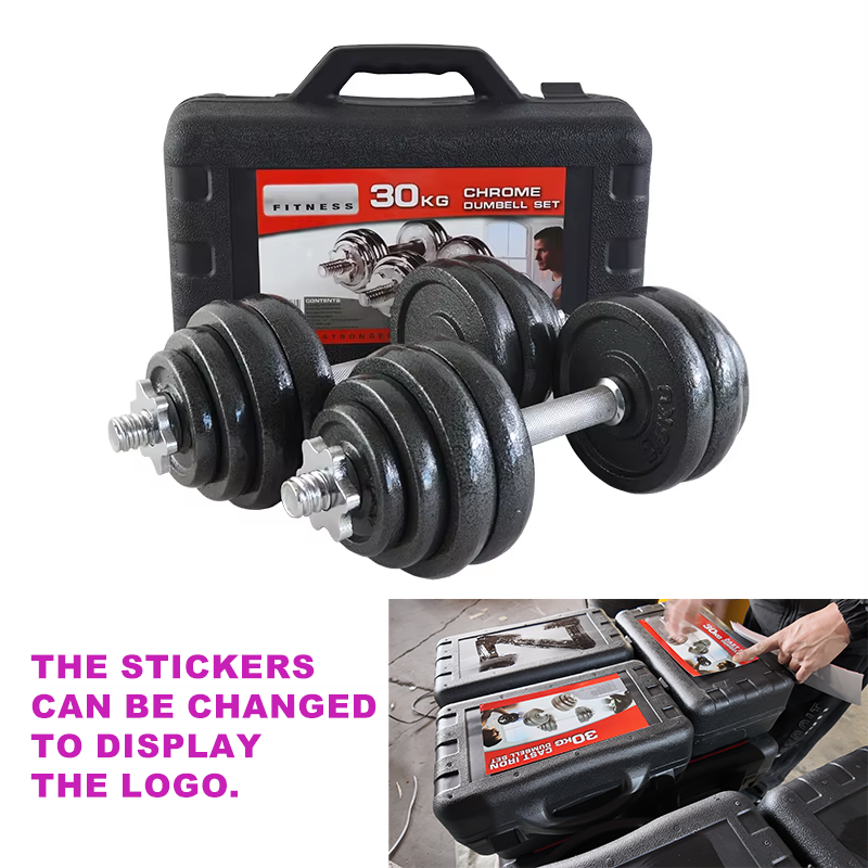 Factory Wholesale Customizable Multi-Function Dumbbell Set Weightlifting Home Fitness Adjustable Barbell 10kg Dumbbells Sets