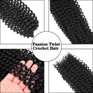 Bozhen L611 Treccine all'Uncinetto Effetto Ondulato, Stile Esotico, Direttamente dalle Fabbriche Europee e Americane - Pronte all'Uso, Passion Twist, Doppia Trama - Product Image 3