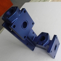 Pièce prototype en aluminium usinée CNC de grande précision avec conception complexe pour les tests de pression de fluides liquides