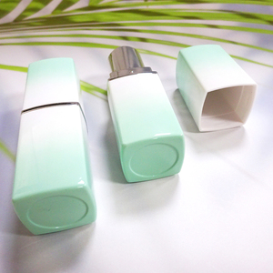 Customized Logo Metallic ABS Cosmetic Makeup Packaging Hot Sale Empty Luxury <b>Square</b> Lipstick <b>Container</b> Private Label Tube - Product Image 3