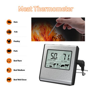 Thermomètre numérique pour viande avec sonde pour la <span class=keywords><strong>cuisson</strong></span>, écran LCD, four, <span class=keywords><strong>cuisson</strong></span> au four, grill et utilisation en cuisine - Product Image 6