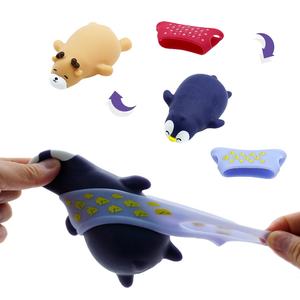 Giocattoli Antistress Morbidi a Lenta Risalita in TPR, Animali Squeezabili e Allungabili, Panda, Orso, Pinguino, Volpe, Cervo, Cane, Giocattoli Morbidi per Alleviare lo Stress - Product Image 3