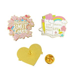 工厂价格定制设计师品牌金属标志徽章胸针运动棒球队交易硬搪瓷翻领别针 - Product Image 3