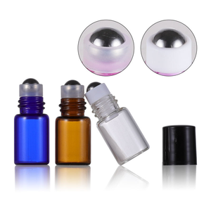Vente en gros 2ml couleur fauve rouleau sur bouteille en verre avec couvercle petite capacité et bon prix - Product Image 5