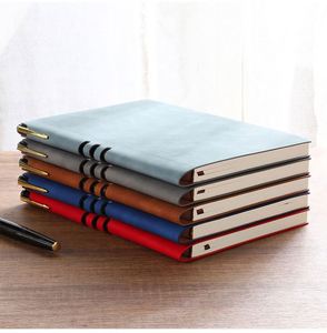 Carnet A5 en PU, couverture souple, nouveau design, carnet d'affaires haut de gamme, logo personnalisé pour les entreprises, cadeaux d'affaires pour les fêtes - Product Image 2