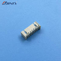Adaptateur de connecteur de câble JINDA 1.25T-1-8AW DC LED PCB Wire-to-Board/Wire-to-Wire, pas de trou P-1.25mm, 125V, en bronze phosphoreux étamé