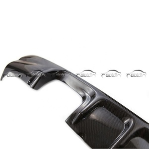 Pour BMW E46 M3 CSL GTS V Type, lèvre de pare-chocs arrière en carbone, diffuseur, ailerons, spoiler, ailettes latérales, séparateur - Product Image 6