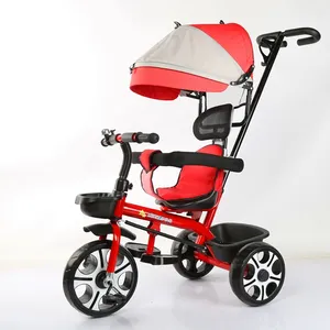 도매 판매 1-3 세 아기 타고 tricycles 생산 중국 좋은 품질 어린이 세발 자전거