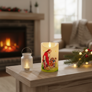 Candele LED Affusolate Opache da 5,2 Pollici, Senza Fiamma, per Decorazioni Natalizie e Pasquali, 120 Pezzi/Scatola - Product Image 5