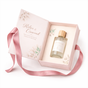 Boîte cadeau magnétique en carton recyclable écologique avec logo personnalisé pour parfum et <span class=keywords><strong>huile</strong></span> essentielle, avec séparateur en papier - Product Image 1