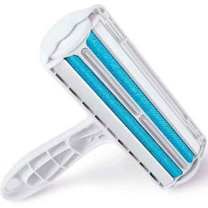 Pet Hair <b>Roller</b> Remover <b>Lint</b> Brush 2-Way Dog Cat Comb Tool Convenient Cleaning Dog Cat Fur Brush Base Home Furniture Sofa Clothe - Product Image 4