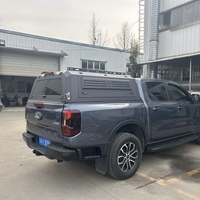 Capot rigide en aluminium pour benne de pick-up, compatible Ford Ranger F150 Hilux Tacoma, type coque de camping-car